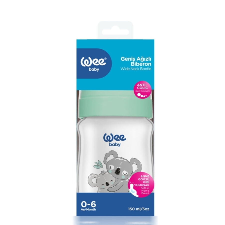 Wee Baby Safari PP Baby Bottle with Handles 150 ml