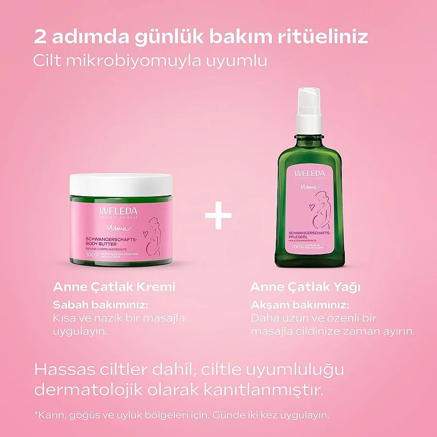 Weleda Mother Care Set - Nourishing Stretch Mark and Nipple Care