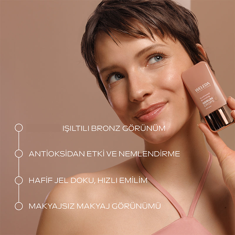 Weleda Sunkissed Bronzing Serum Drops for Radiant Glow 30 ml