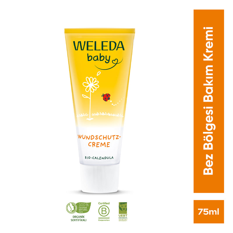Weleda Calendula Diaper Care Cream with Zinc Oxide 75 ml