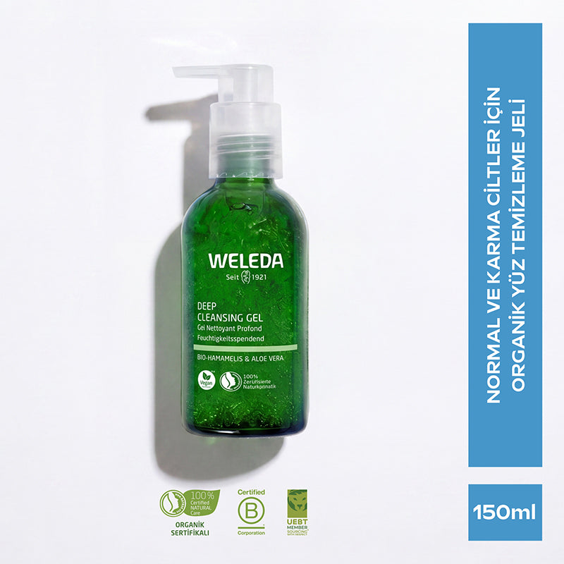 Weleda Deep Cleansing Gel for Normal to Combination Skin 150 ml