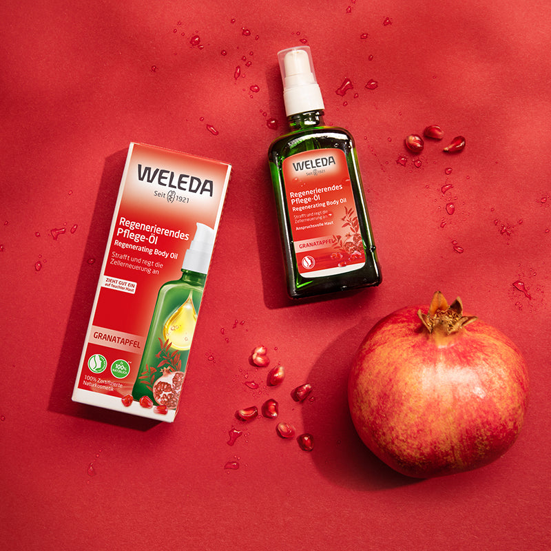 Weleda Pomegranate Regenerating Body Oil for Radiant Skin 100 ml