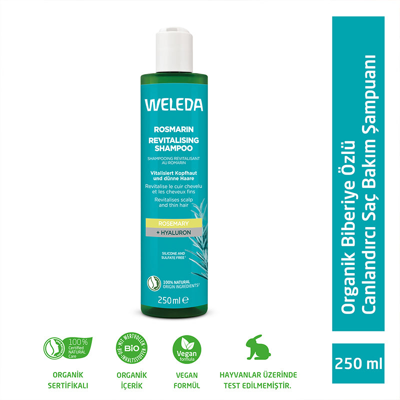 Weleda Rosemary Revitalizing Shampoo for Volume 250 ml