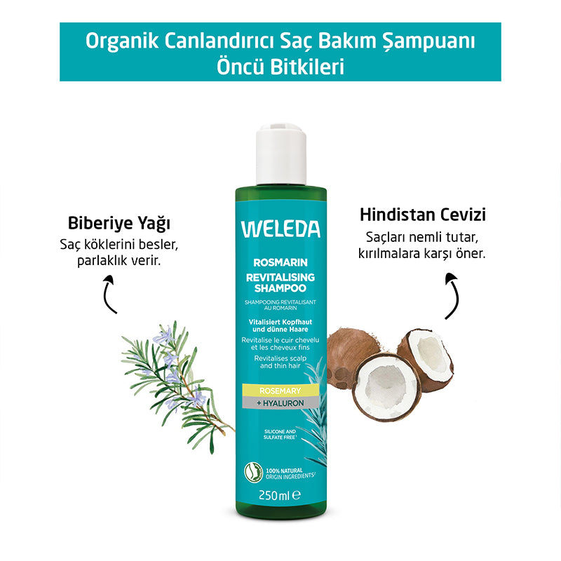 Weleda Rosemary Revitalizing Shampoo for Volume 250 ml