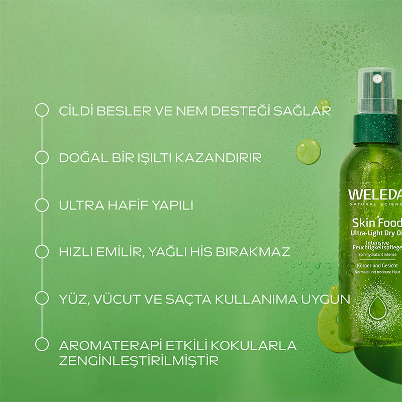 Weleda Skin Food Ultra-Light Dry Oil for Radiant Skin 100 ml
