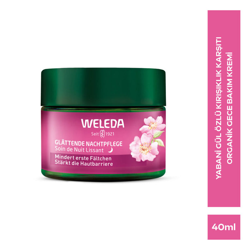 Weleda Wild Rose Smoothing Night Cream for Fine Lines 40 ml