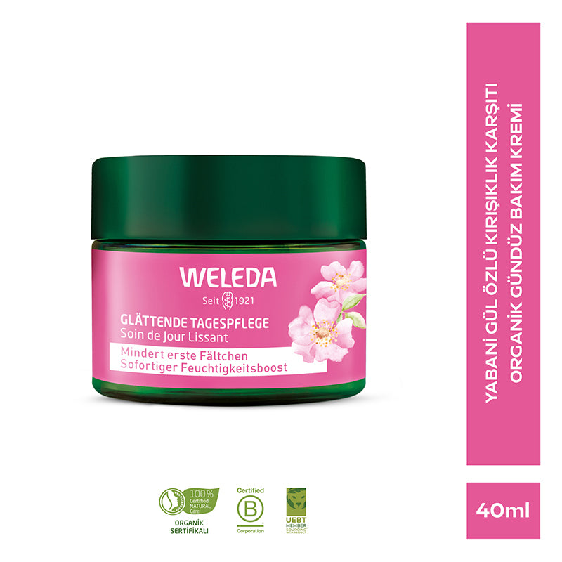 Weleda Wild Rose Smoothing Day Cream for Fine Lines 40ml