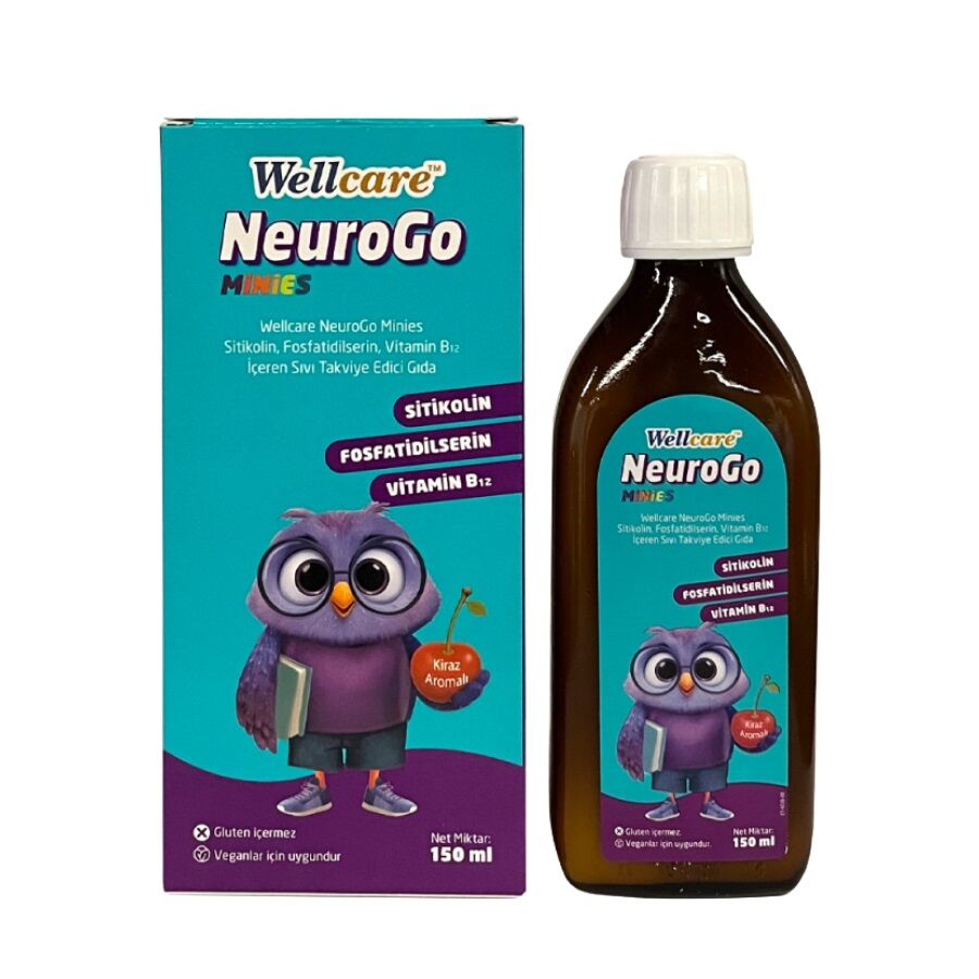 Wellcare Neurogo Minies Liquid Supplement with Citicoline 150 ml