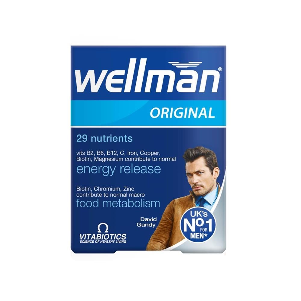 Wellman Original Multivitamin Tablets - 30 Count | Vitabiotics