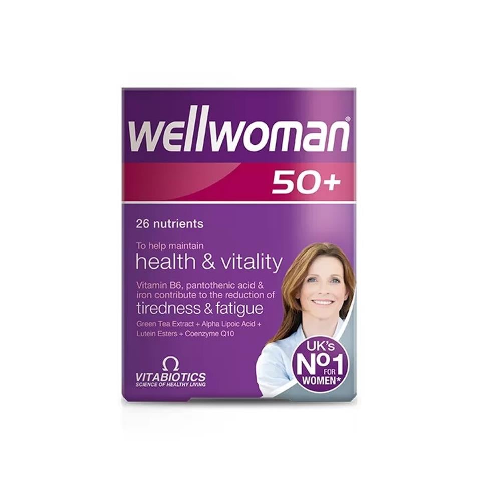 Wellwoman 50+ Multivitamin - 30 Tablets | Vitabiotics