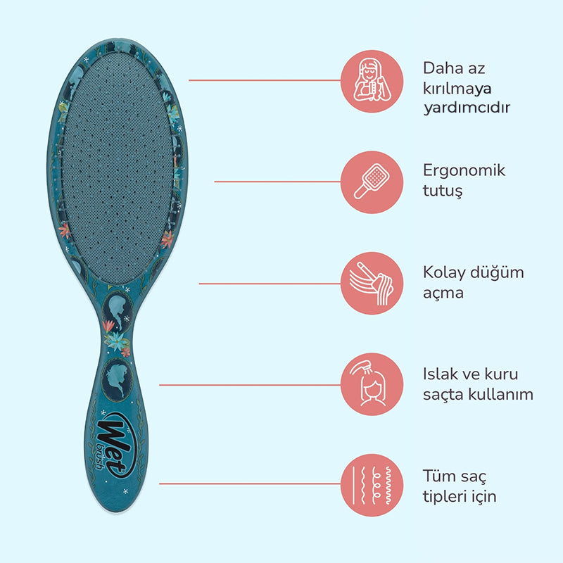 Wet Brush Disney Love Detangling Hair Brush Anna & Elsa