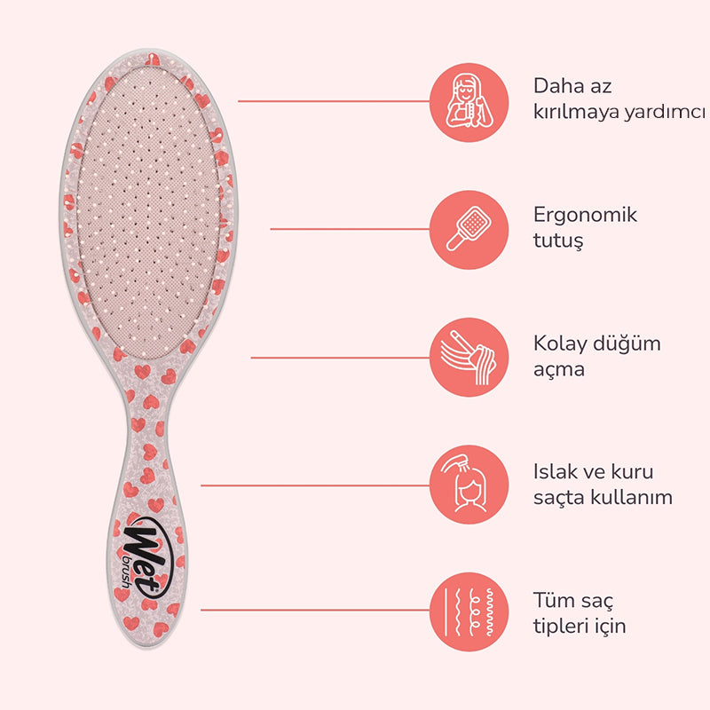 Wet Brush Disney Love Detangling Hair Brush Mickey & Minnie