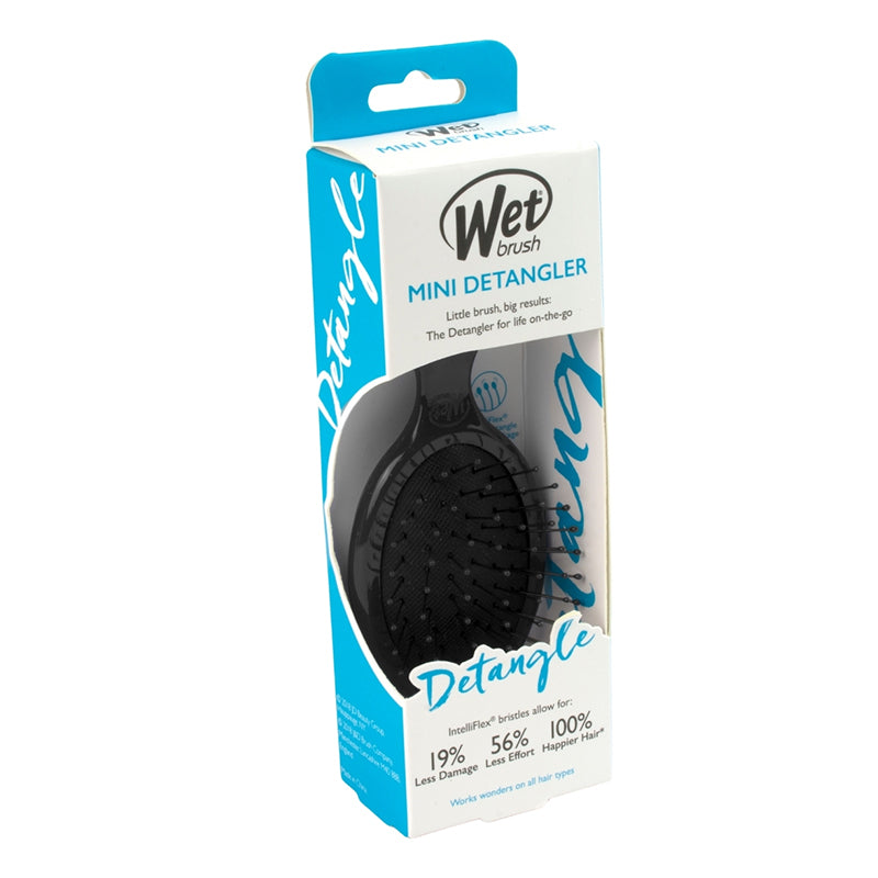 Wet Brush Mini Detangler Detangling Hair Brush Black