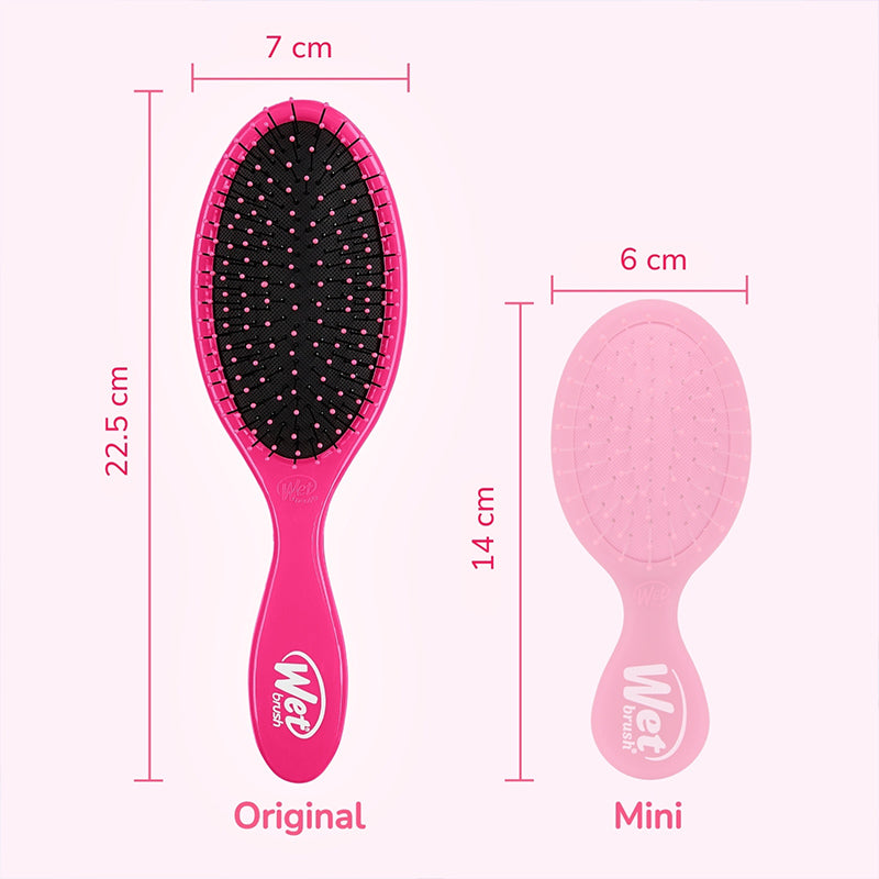 Wet Brush Original Detangler Detangling Hair Brush Pink