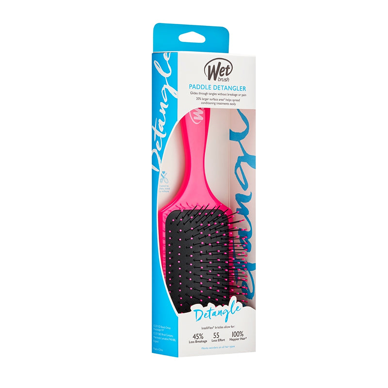 Wet Brush Paddle Detangler Thick Hair for Wide Hair Brush Pink