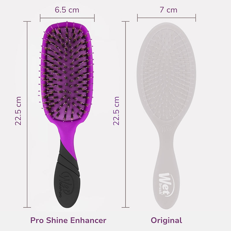 Wet Brush Pro Shine Enhancer Hair Brush Purple