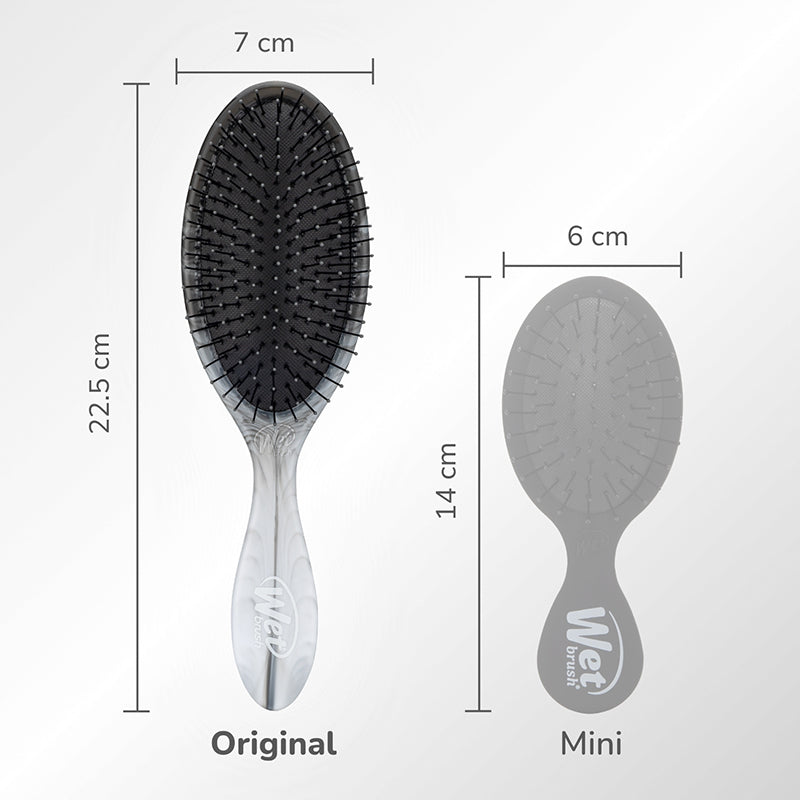 Wet Brush Original Detangler Detangling Hair Brush Watercolor Black