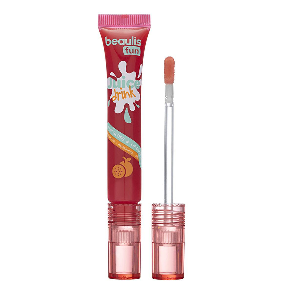 Beaulis Fun Juicy Drink Lip Gloss - Moisturizing, Flavored, Non-Sticky Shine - Lip Gloss