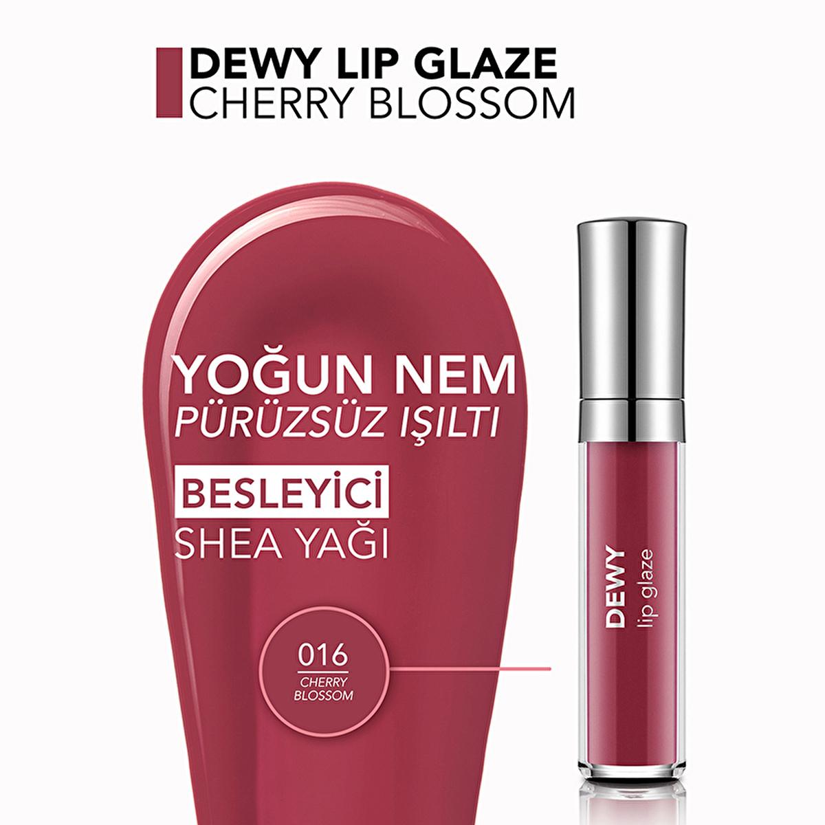 Flormar Dewy Lip Glaze: Hydrating, Non-Sticky, and Shiny Lip Gloss - Cherry Blossom Shade for Smooth, Lasting Shine Flormar Dewy Lip Glaze: Hydrating, Shiny Lip Gloss - Cherry Blossom lip gloss, dewy lip glaze, shea butter lip gloss, non-sticky lip gloss, shiny lip gloss, Flormar lip gloss, hydrating lip gloss, cherry blossom lip gloss, lip care, moisturizing lip gloss, smooth lips, glossy lips, cosmetic, beauty, lip makeup, non sticky, long lasting, hydration, lip shine, shimmer finish, metallic finish, gi
