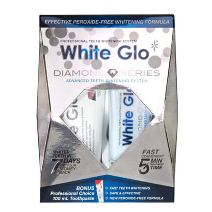 White Glo Teeth Whitening Kit with Mouth Tray & Paste