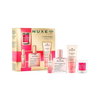 nuxe huile prodigieuse florale beauty set, nuxe florale multi-purpose oil, nuxe florale shower gel, nuxe florale perfume, nuxe florale candle Nuxe Huile Prodigieuse Florale - Beauty Set | 100ml Oil Nuxe Huile Prodigieuse Florale Beauty Set | 100ml Oil nuxe, beauty-set, florale, skincare, gift-set, luxury, ai-generated, self-care, women, beauty-enthusiasts