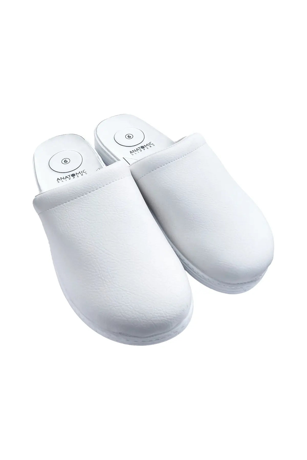 Wicromed Sabo 6-Point Orthopedic Clogs in White Size 42