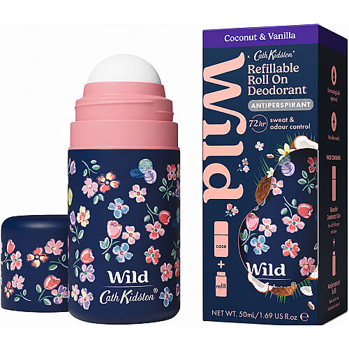 Wild Coconut & Vanilla Refillable Roll On Deodorant 50 ml