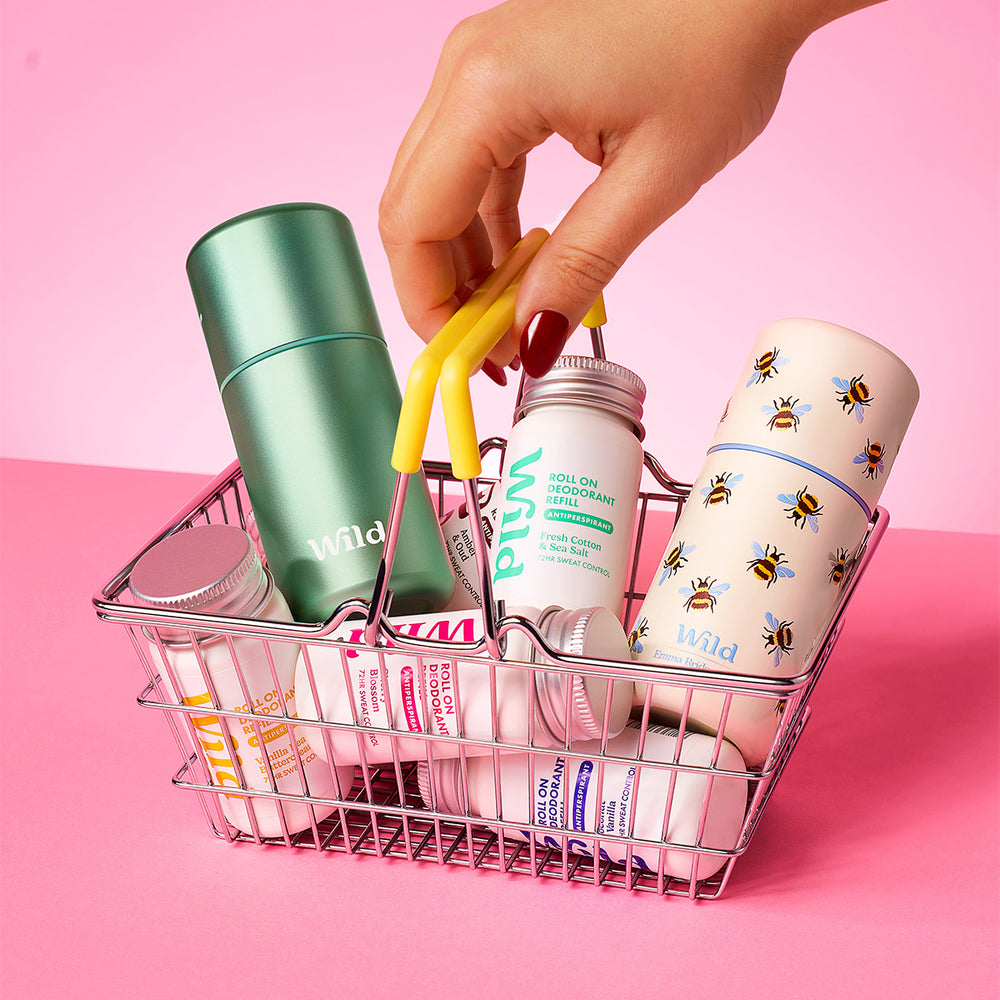 Wild Coconut & Vanilla Refillable Roll On Deodorant 50 ml