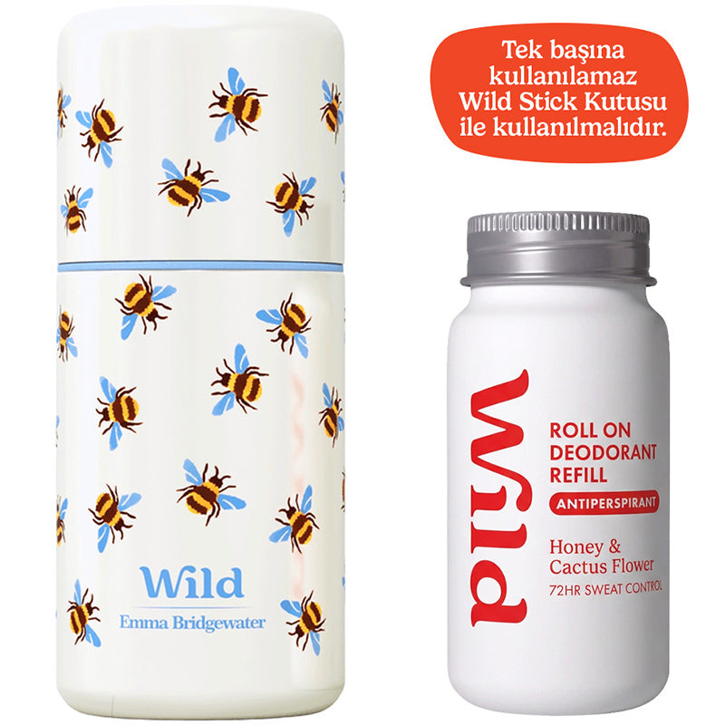Wild Honey & Cactus Flower Roll On Deodorant Refill 50 ml