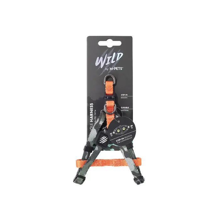 M-Pets Wild Jungle Dog Harness Adjustable Comfort Small