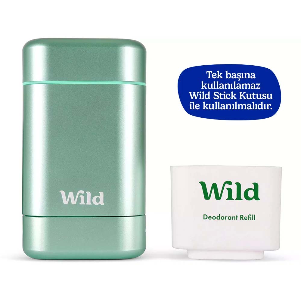 Wild Fresh Cotton & Sea Salt Natural Refill Deodorant 40g