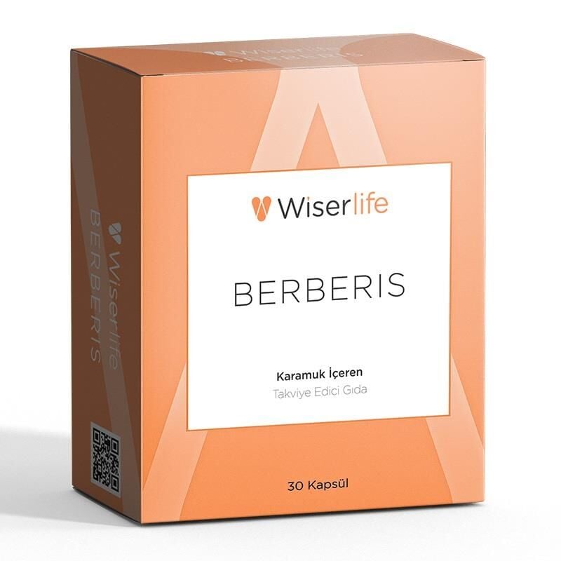 Wiserlife Berberis Vulgaris Dietary Supplement 725 mg 30 Capsules