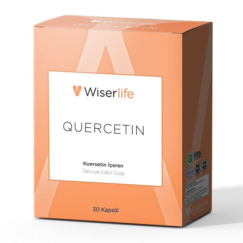 Wiserlife Quercetin 1000 mg Dietary Supplement 30 Capsules