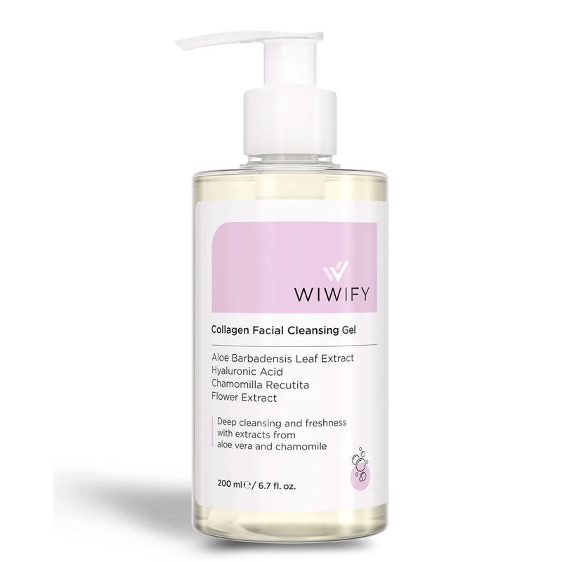 Wiwify Aloe Vera &amp; Chamomile Purifying Cleansing Gel 200 ml