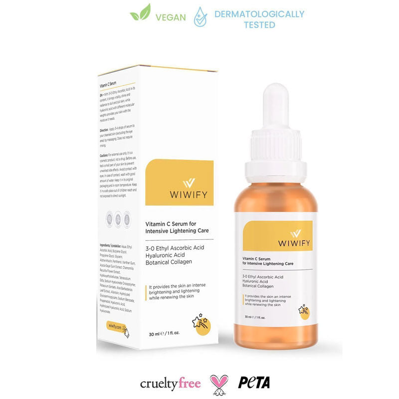 Wiwify Vitamin C Brightening Serum for Even Tone 30ml