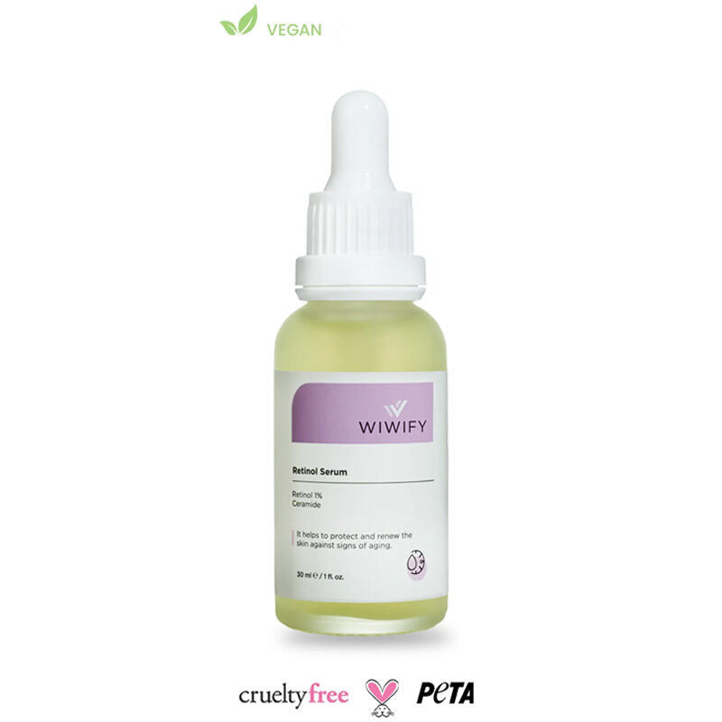 Wiwify Retinol 1% Anti-Aging Face Serum for Smooth Skin 30 ml
