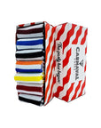 Carnaval Socks 7-Pack Colorful Circle Pattern Socks Set