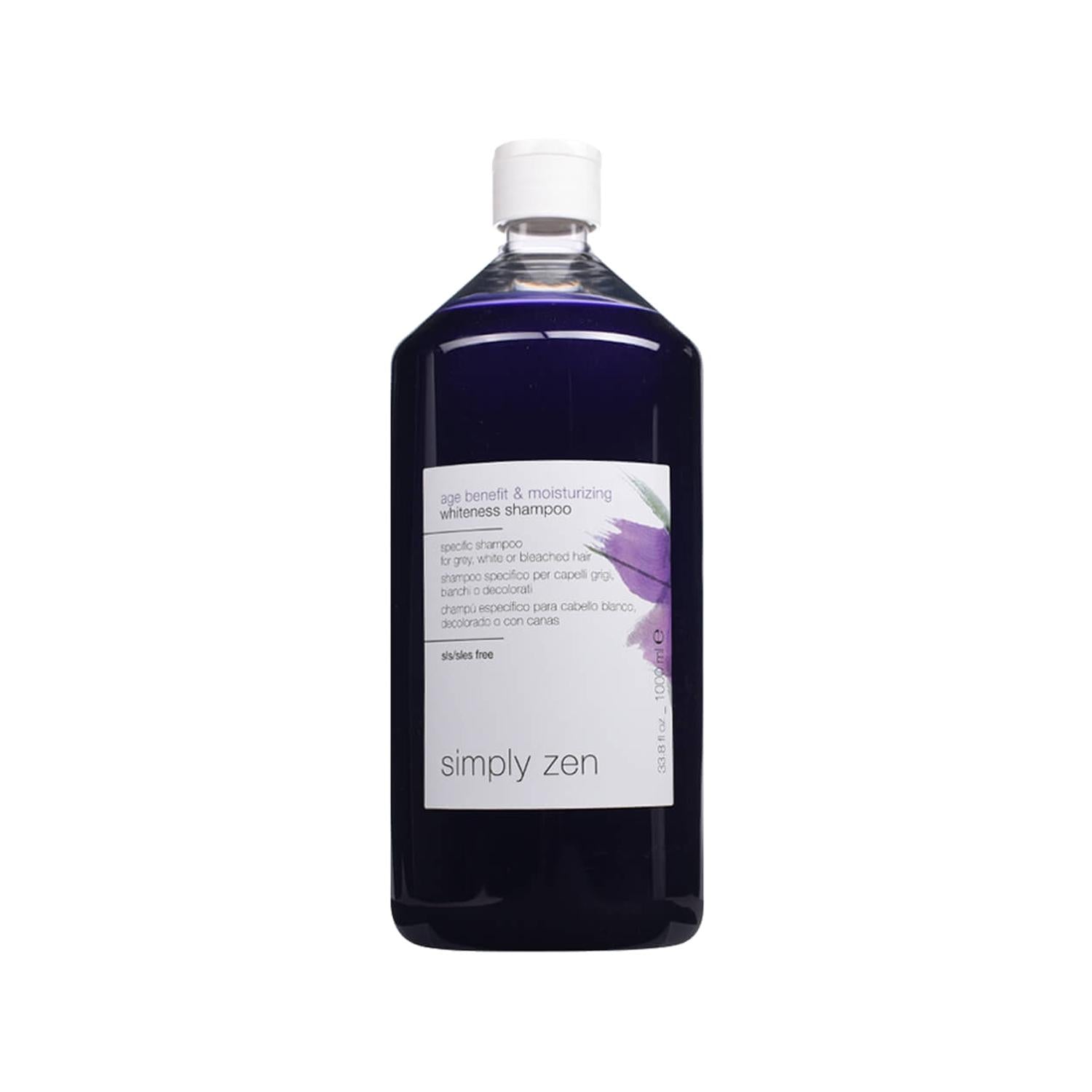 Simply Zen Moisturizing Whiteness Shampoo - 1000ml Large Volume for Hydrated & Brighter Hair Simply Zen 1000ml Moisturizing Whiteness Shampoo Simply Zen Shampoo, Moisturizing Shampoo, Whitening Shampoo, Large Volume Shampoo, Hair Care Shampoo, Hydrating Shampoo, Brightening Shampoo, Hair Moisturizer, Hair Whitening, 1000ml Shampoo, Simply Zen Hair Care