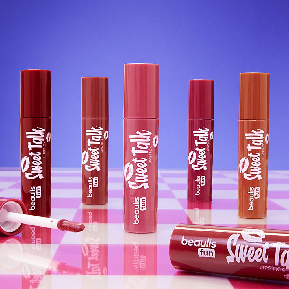 Beaulis Fun Sweet Talk Blur Lipstick Ruj 540 Rose & Repose - Long-Lasting Cosmetic Lip Product - Lipstick