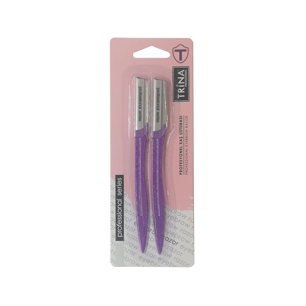 Trina Professional Eyebrow Razor TRNRAZOR0001 - Precise Grooming for Perfect Brows Trina Professional Eyebrow Razor - Precise Grooming Eyebrow Razor, Trina Professional, TRNRAZOR0001, Eyebrow Shaping Tool, Grooming Razor, Personal Grooming, Beauty Tools, Precision Grooming, Professional Beauty, Eyebrow Maintenance, Beauty Essentials