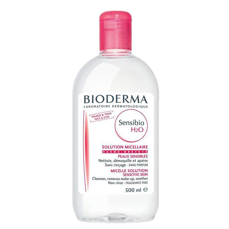 Bioderma Sensibio H2O: Gentle Micellar Cleansing Water - Soothes & Removes Makeup, Perfect for Sensitive Skin (500ml) Bioderma Sensibio H2O: Micellar Water for Sensitive Skin micellar water, sensitive skin cleanser, makeup remover, no rinse cleanser, Bioderma Sensibio H2O, gentle face cleanser, eye makeup remover, cleansing water for sensitive skin, micellar cleansing water, sensitive skin, normal skin, combination skin, no-rinse formula, cucumber extract, soothing, refreshing, makeup removal, face cleanser