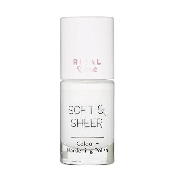 Rival Loves Me Soft & Sheer Nail Polish No.01 Vanilla Shake - Nourishing, Semi-Permanent, Sheer Finish Rival Loves Me Soft & Sheer Nail Polish - Nourishing & Semi-Permanent nail polish, sheer nail polish, nourishing nail polish, jojoba oil nail polish, quartz nail polish, vanilla scented nail polish, semi-permanent nail color, beauty, cosmetics, nail care, natural nail color, subtle nail color, healthy nails