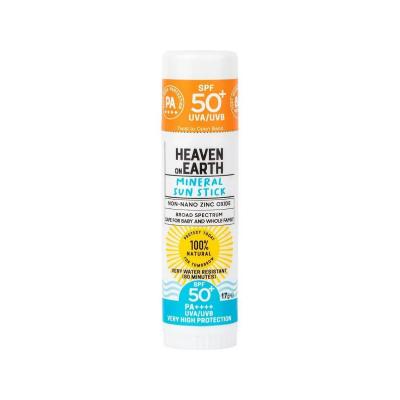Heaven On Earth Mineral Sun Stick SPF50+ - Portable Sun Protection with SPF50+ for Outdoor Enthusiasts Heaven On Earth Mineral Sun Stick SPF50+ - Best Portable Sun Protection Mineral Sun Stick, SPF50+ sunscreen, Heaven On Earth sun care, portable sun protection, mineral sunscreen stick, outdoor enthusiasts, athletes, sun care, sun protection, skincare, outdoor gear, athletic gear, mineral sunscreen, sunscreen stick, sun stick, SPF50+, high SPF sunscreen, gentle sunblock, physical sunblock