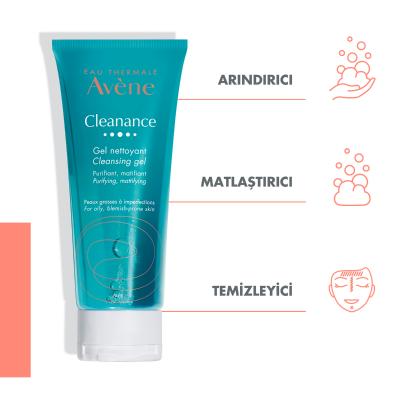 avene cleanance cleanser for oily skin, 200 ml tube of avene cleanance cleanser Avene Cleanance Cleanser - Gentle Formula for Oily Skin | 200 ml Avene Cleanance Cleanser for Oily & Acne-Prone Skin avene, cleanser, oily-skin, acne-prone-skin, skin-care, gentle-cleansing, soothing, anti-inflammatory, oil-control, ai-generated