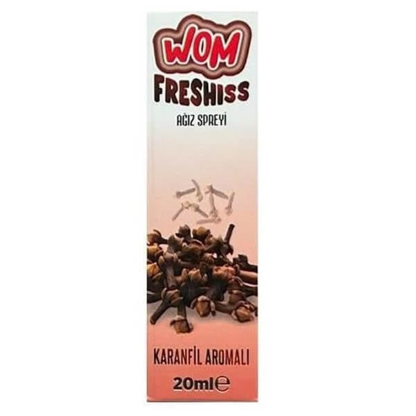 Wom Freshiss Clove Breath Spray for Instant Freshness 20 ml