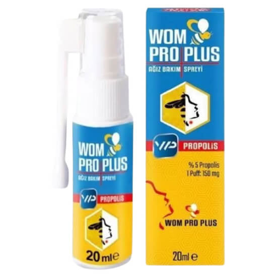 Wom Pro Plus Fresh Breath Oral Care Spray 20 ml