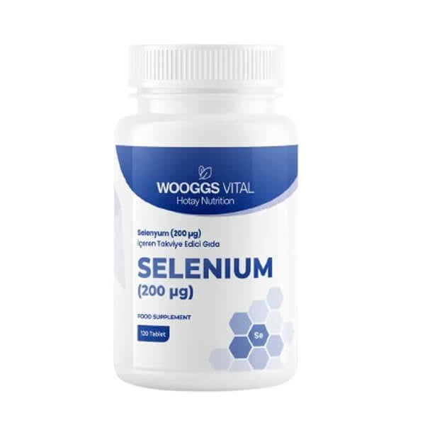 Wooggs Vital Selenium Dietary Supplement 120 Tablets
