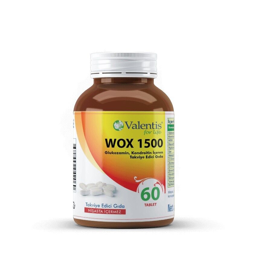 Wox Glucosamine Chondroitin Complex Joint Support 60 Tablets