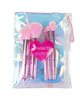 Nascita Travel Makeup Brush Set with Pouch 5-Piece