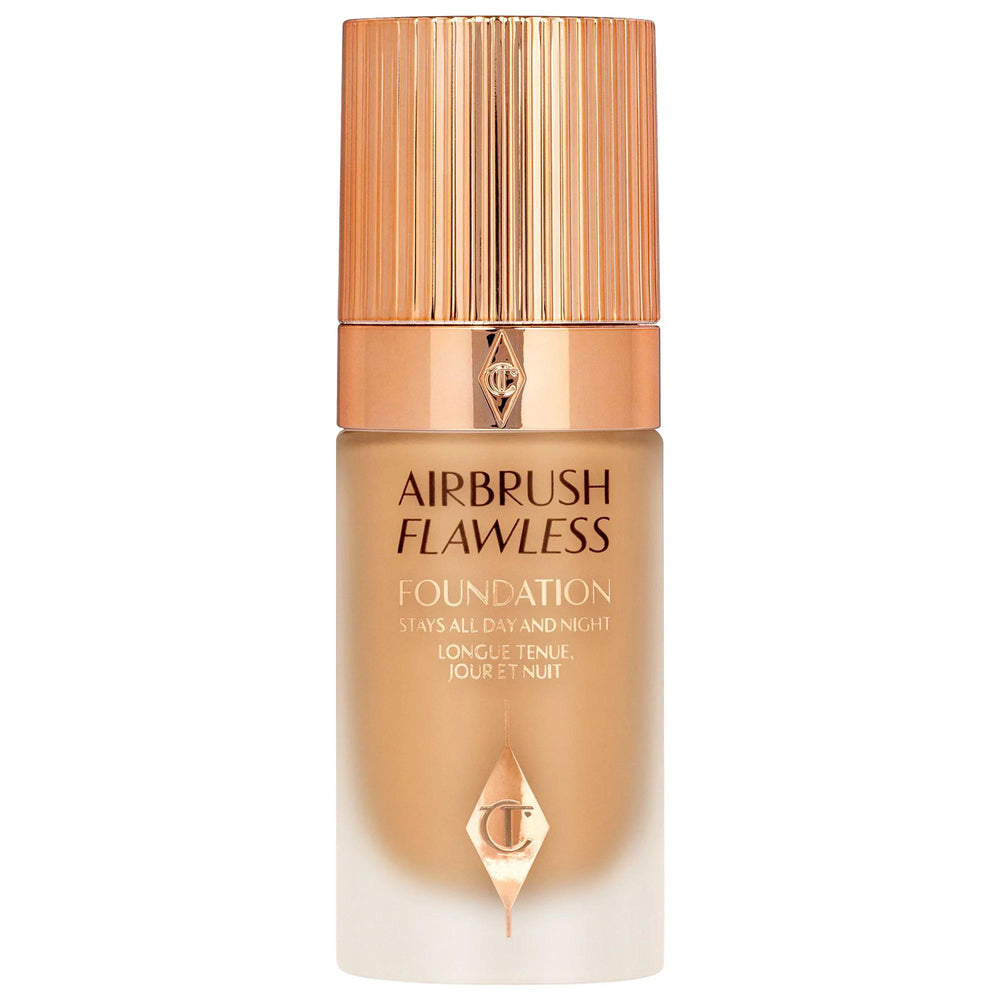 Charlotte Tilbury Airbrush Flawless Foundation: Full Coverage, Longwear, Matte Finish, Vegan & Cruelty-Free - Poreless & Hydrating Skin Charlotte Tilbury Airbrush Flawless Foundation: Full Coverage & Longwear Airbrush Flawless Foundation, Longwear Foundation, Full Coverage Foundation, Matte Foundation, Vegan Foundation, Cruelty-Free Foundation, Wrinkle Reducing Foundation, Hydrating Foundation, Poreless Foundation, Long lasting liquid foundation, foundation, liquid foundation, makeup, face makeup, flawless 